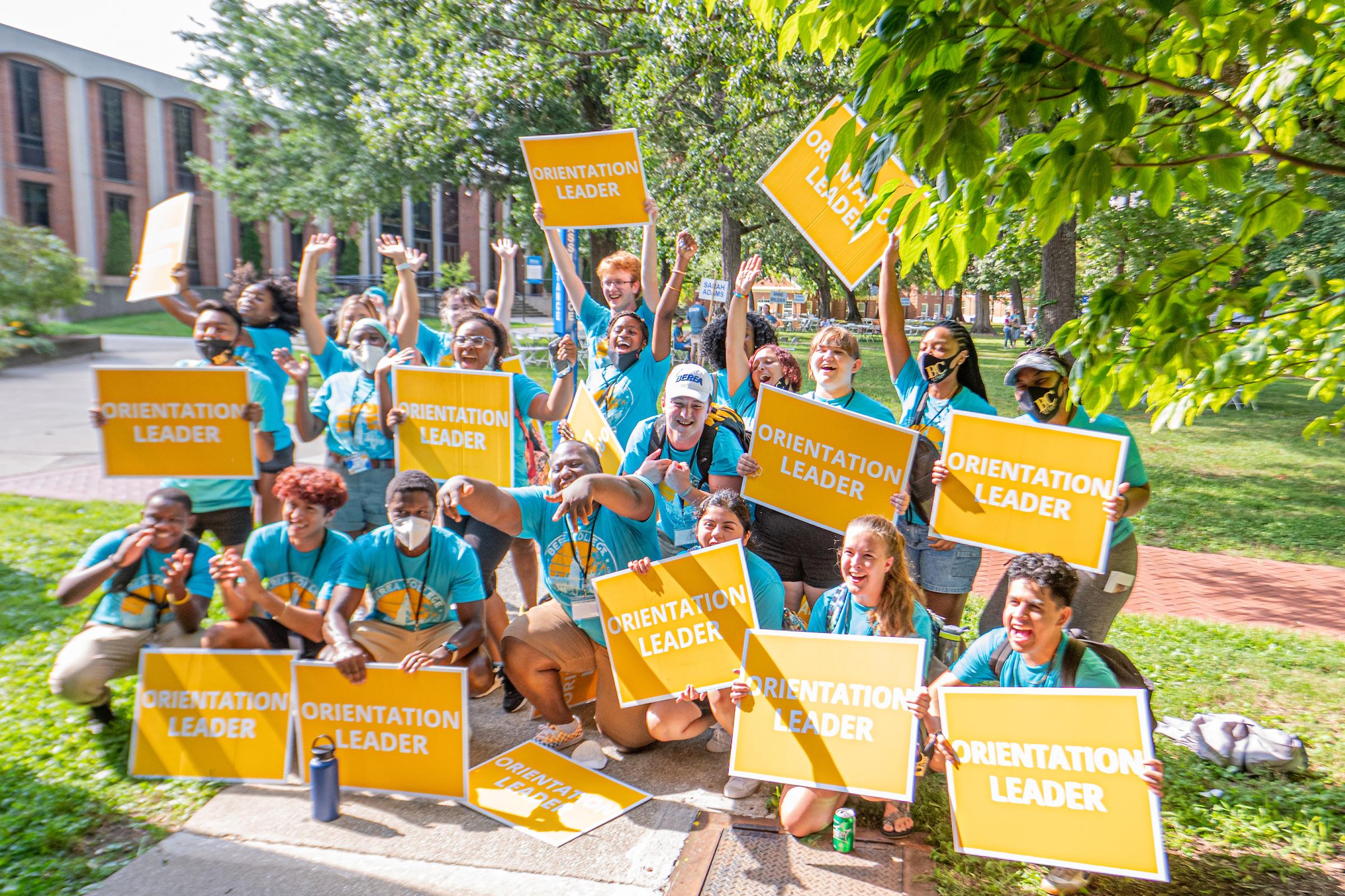 Orientation leaders
