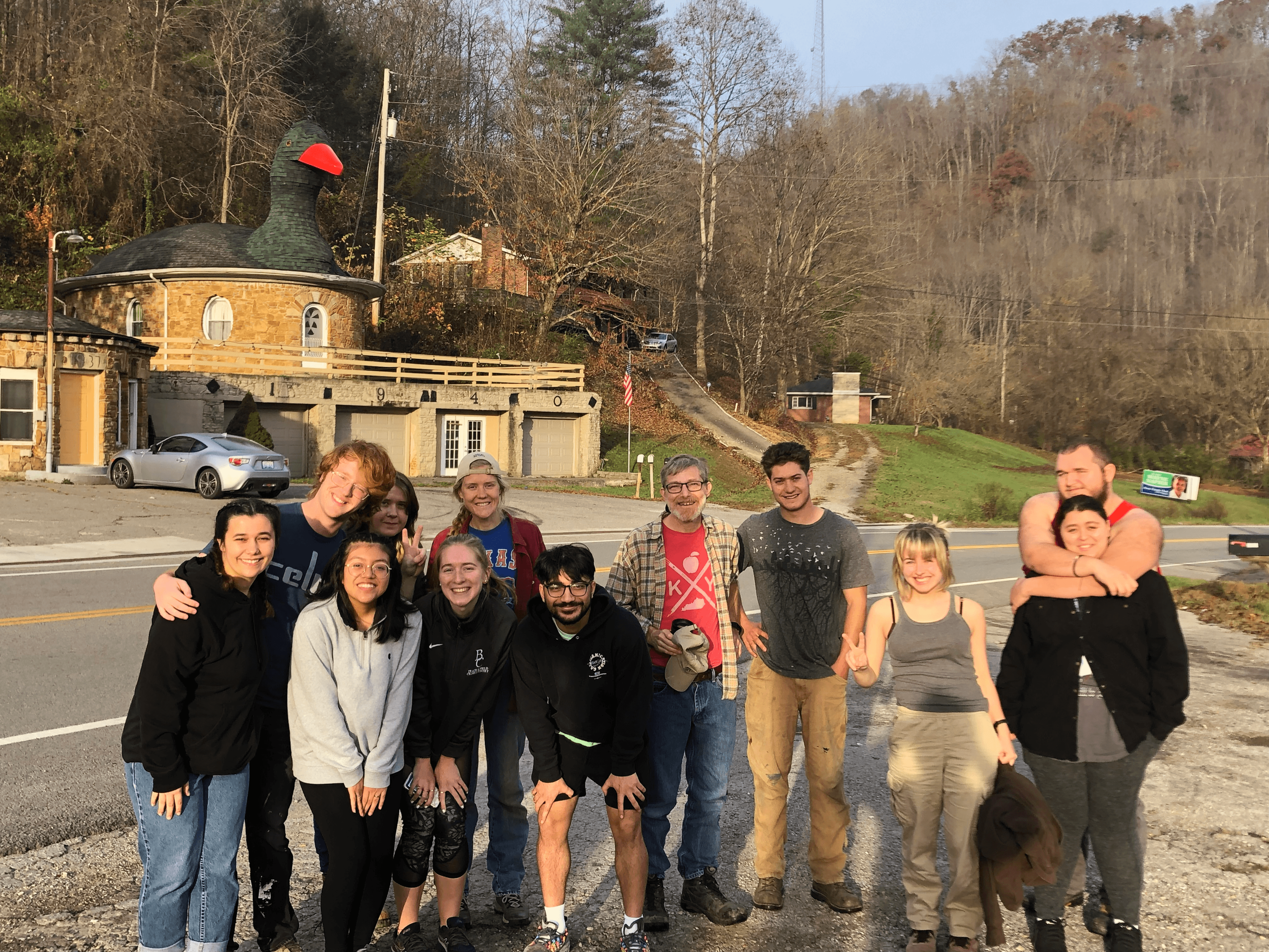 Berea College students and staff help with flood relief